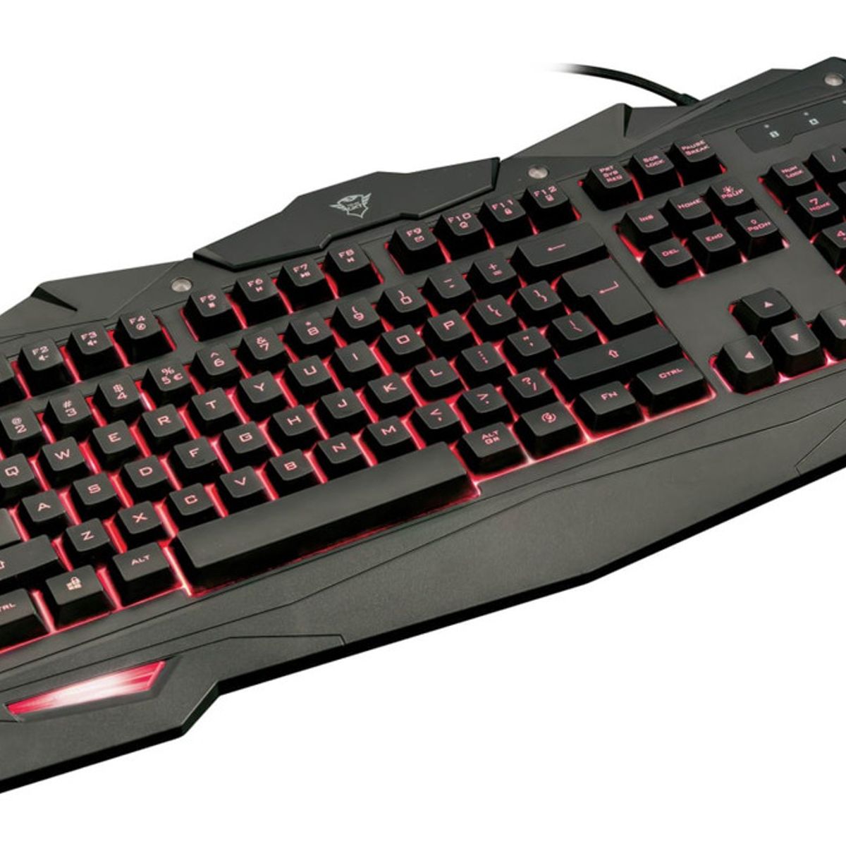 TRUST - Teclado Gamer Trust Gxt 840 Myra Anti-Ghosting Multiplataformas