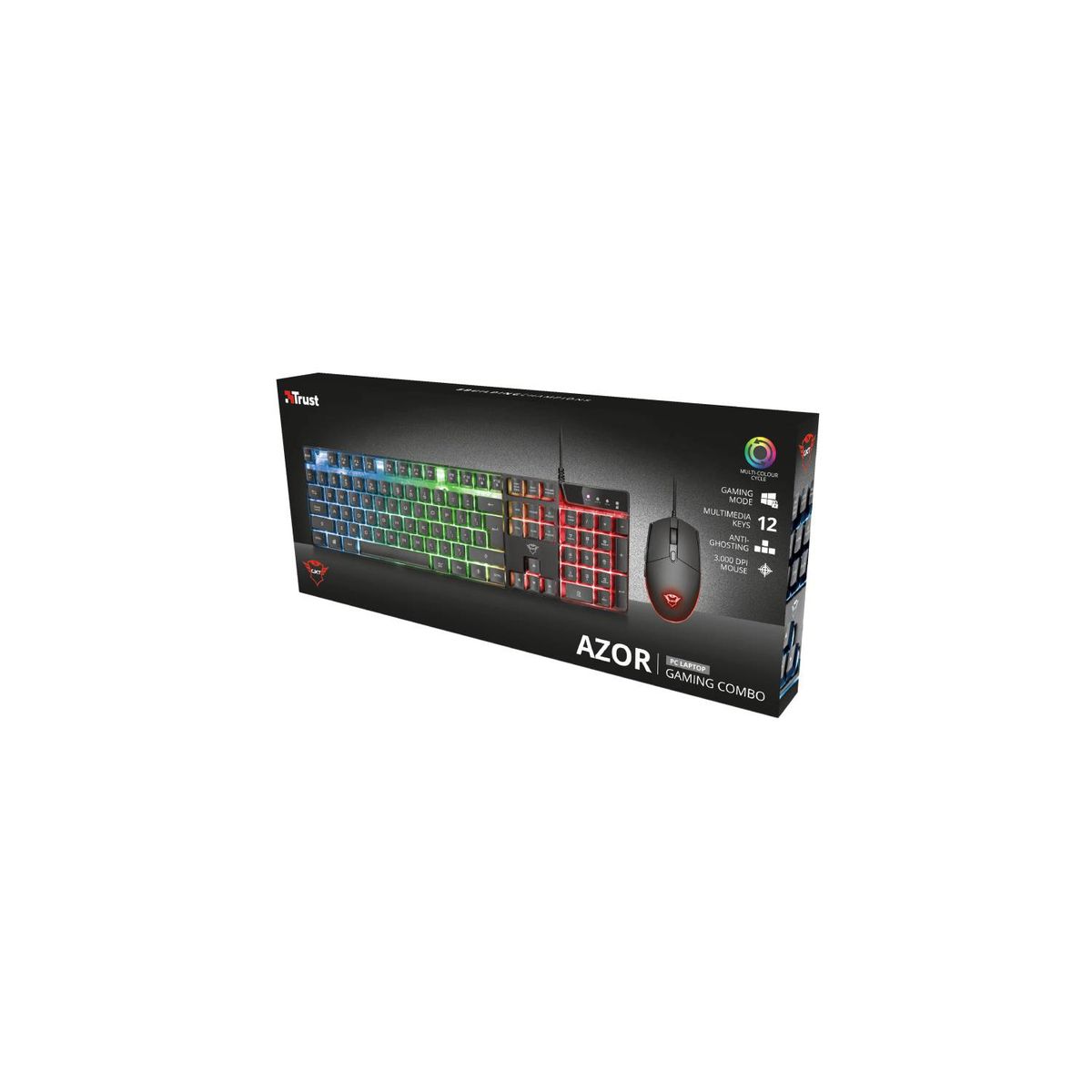 TRUST - GXT 838 Azor Keyboard and Mouse Set