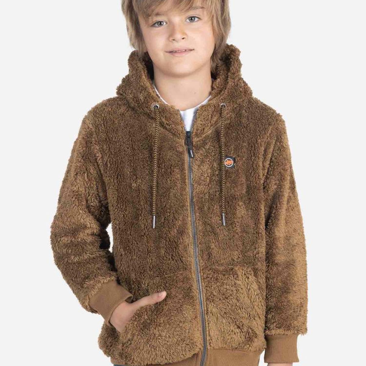 MAUI AND SONS - Poleron Niño 5O1696 Khaki Maui and Sons MAUI AND SONS