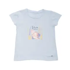 PILLIN - Polera Manga Corta Niña Lavanda - Lavanda