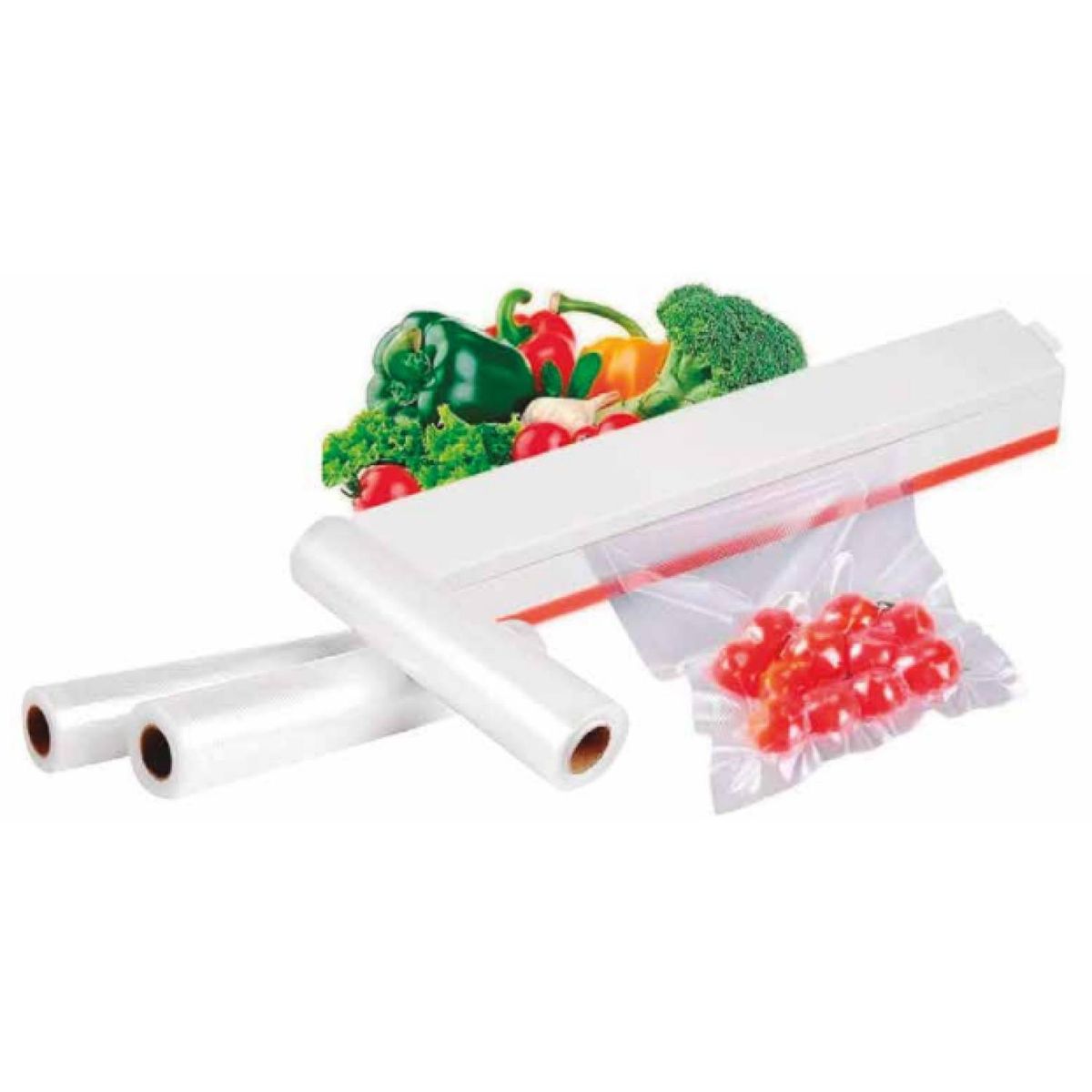 DBLUE - Bolsas de Sellado al Vacío Rollo de 28 cm x 5.40 mt