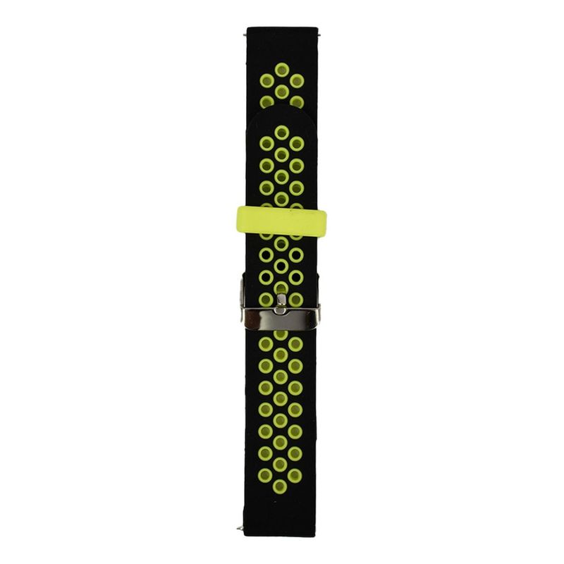 LHOTSE - Correa Smartwatch Lhotse SW88 20mm Negra Verde Hebilla