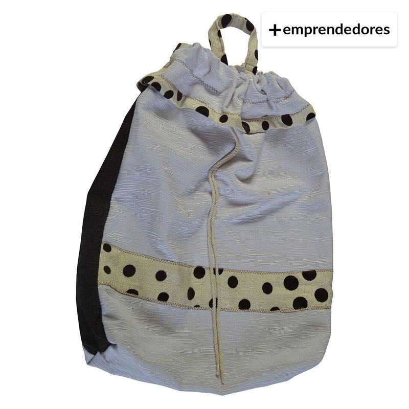 COCHO COCHO - Bolsa para Guardar - Lunares Café