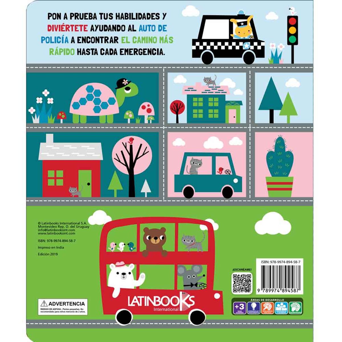 LATINBOOKS - Ciudad Laberinto -Camión De Bomberos