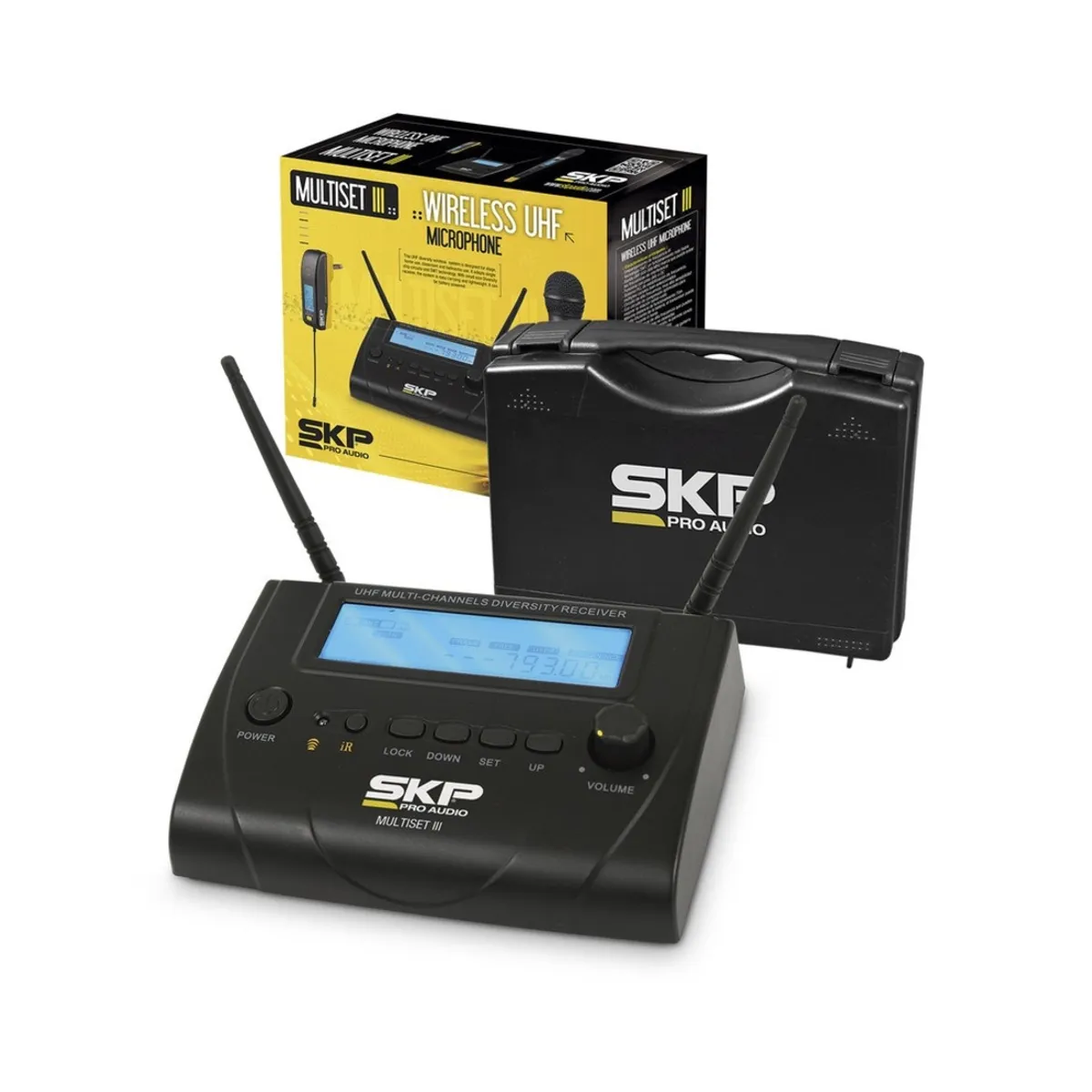 SKP - MICROFONO DOBLE INALAMBRICO SKP MULTISET II SKP