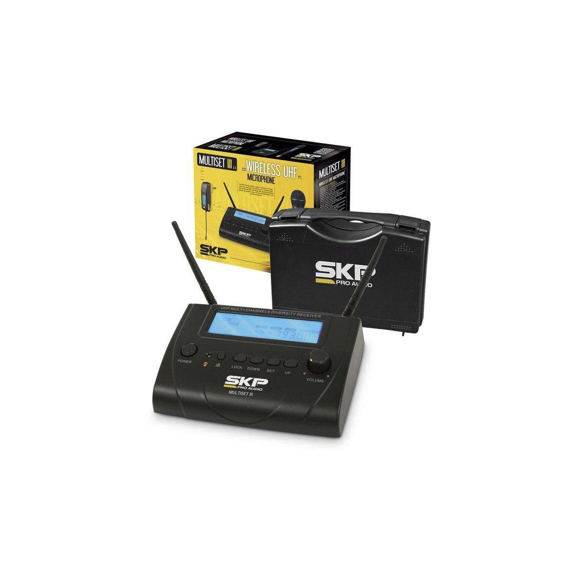 SKP - MICROFONO DOBLE INALAMBRICO SKP MULTISET II SKP