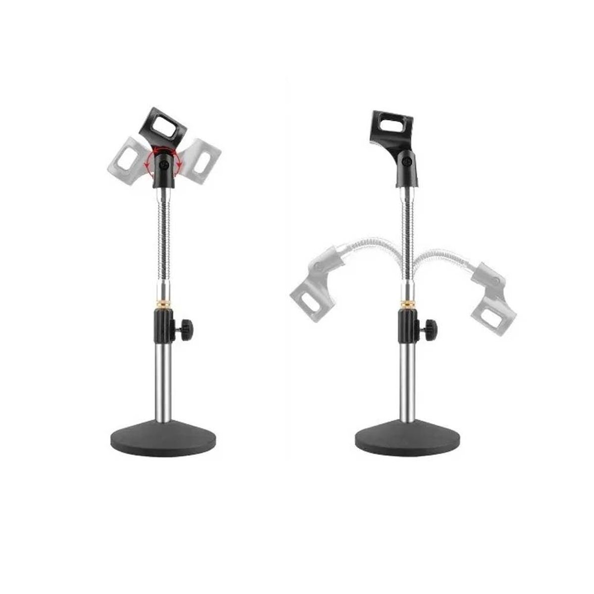 GENERICO - SOPORTE DE MICROFONO DE SOBREMESA FLEXIBLE K ACOUSTIC