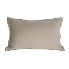 NATURALINO - Funda de Almohada Lino 50x70 cms Beige -