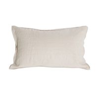 Funda de Almohada Lino 50x70 cms Hueso -