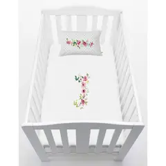 TUYO PRINT - Cubreplumón Pack and Play Letras Vintage J -