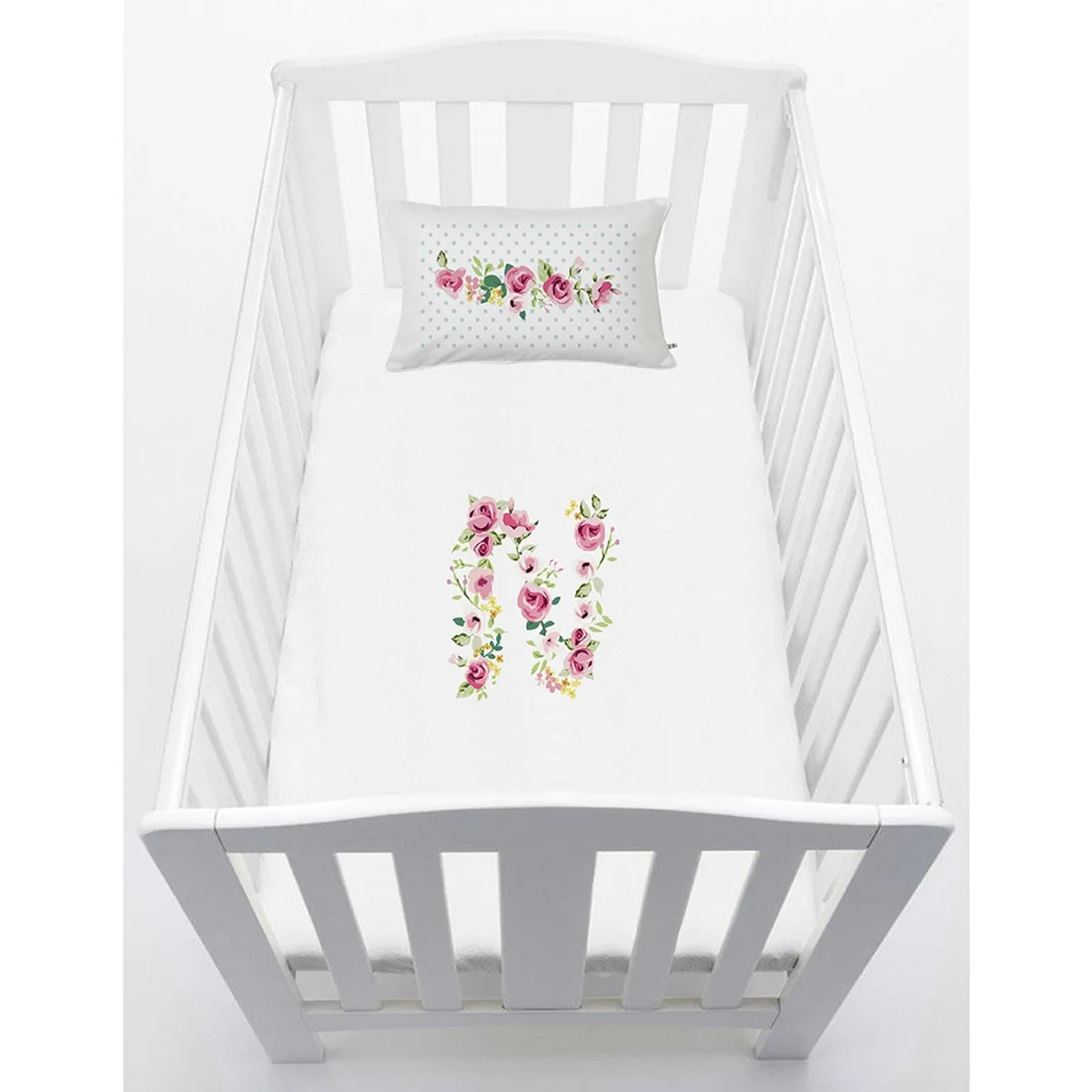 TUYO PRINT - Cubreplumón Pack and Play Letras Vintage N - Tuyo Print