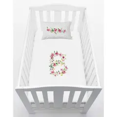 TUYO PRINT - Cubreplumón Pack and Play Letras Vintage B -