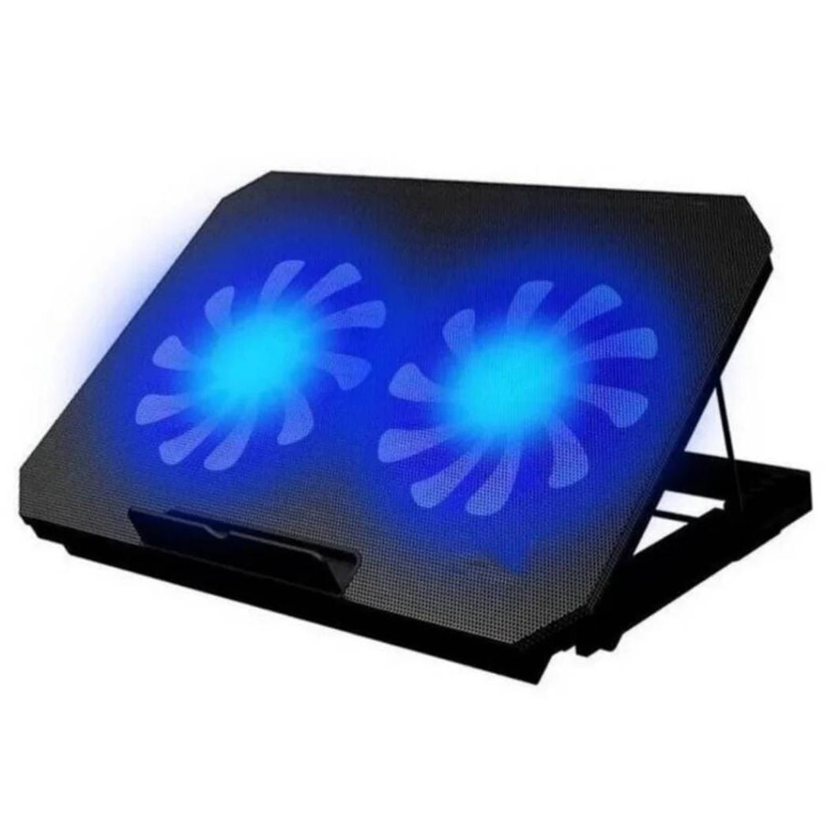 GENERICO - SOPORTE ENFRIADOR PARA NOTEBOOK CON 2 VENTILADORES