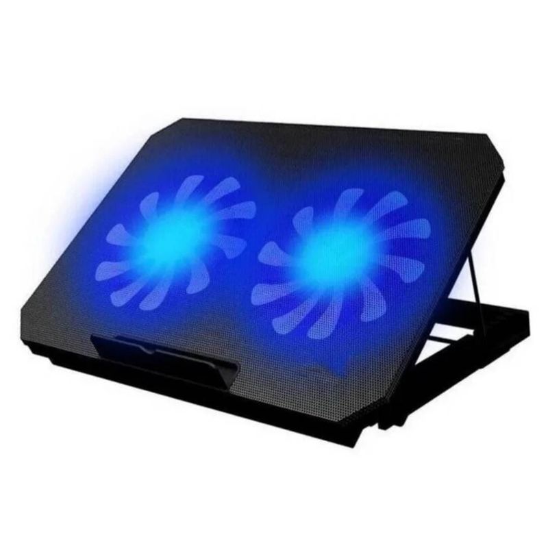 GENERICO - SOPORTE ENFRIADOR PARA NOTEBOOK CON 2 VENTILADORES