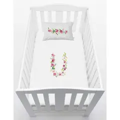 TUYO PRINT - Cubreplumón Moises Letras Vintage U -