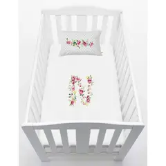 TUYO PRINT - Cubreplumón Moises Letras Vintage N -