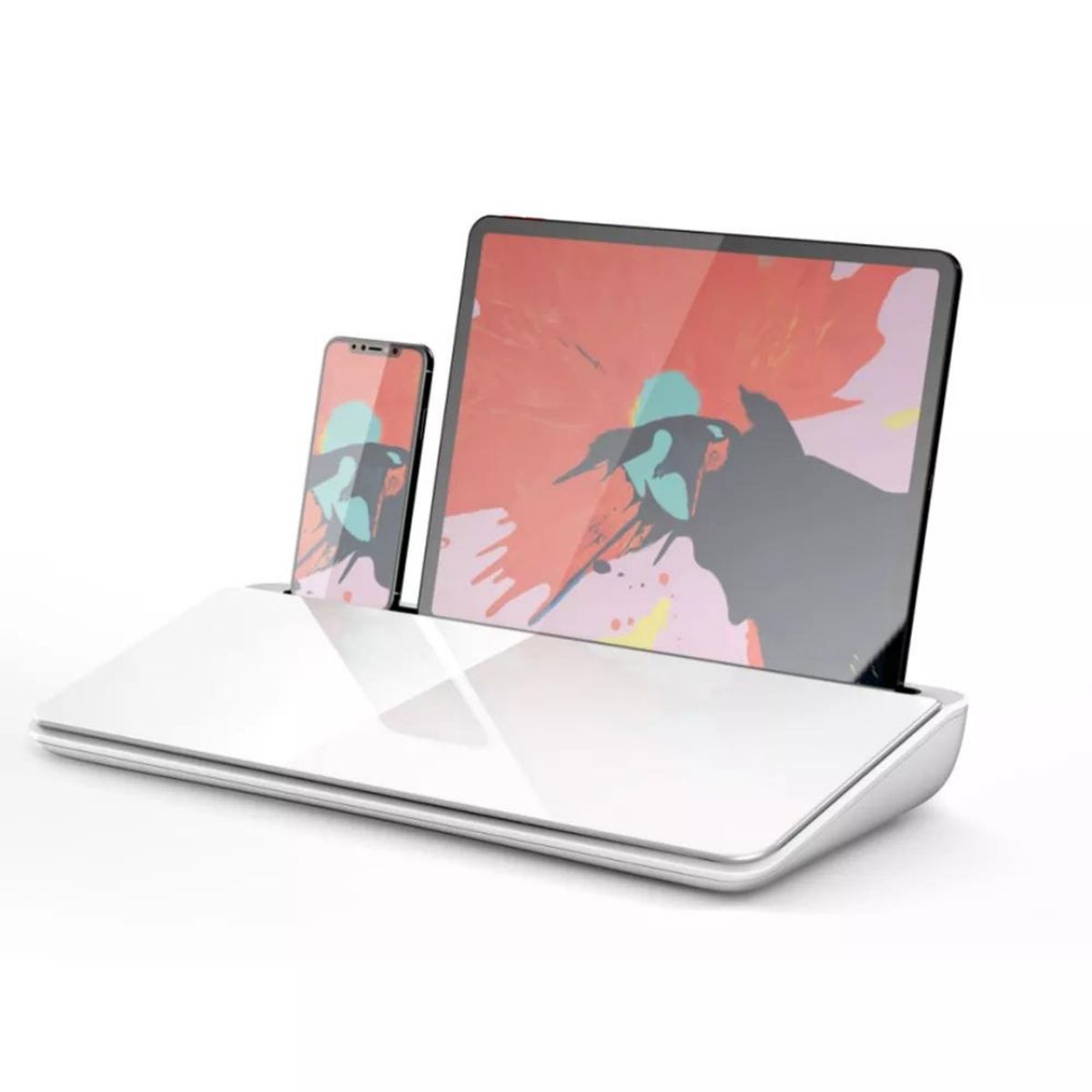 GENERICO - Organizador De Escritorio Con Pizarra Blanca Borrable