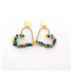 LILY JOYAS - Aros Corazones Duo Mix