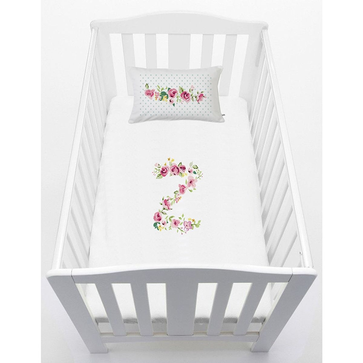 TUYO PRINT - Cubreplumón Cuna Letras Vintage Z - Tuyo Print