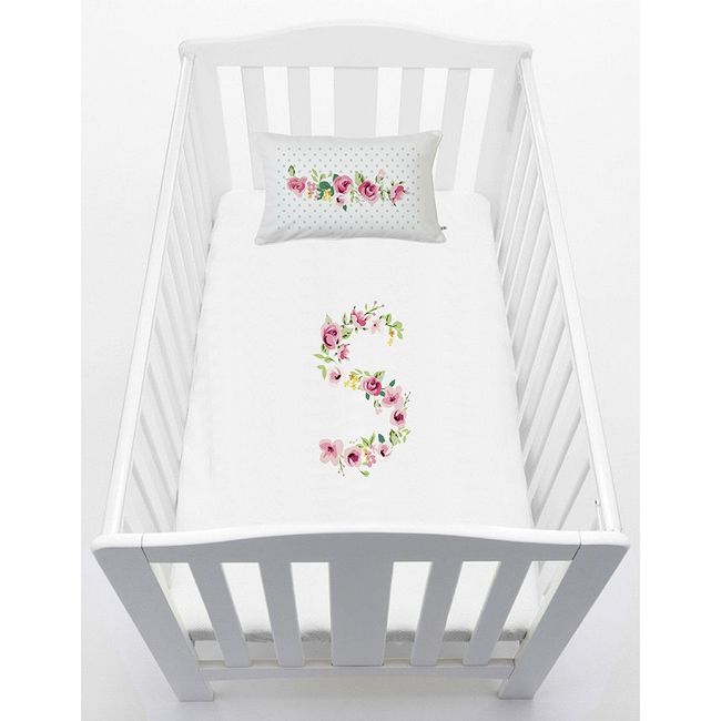 TUYO PRINT - Cubreplumón Cuna Letras Vintage S - Tuyo Print