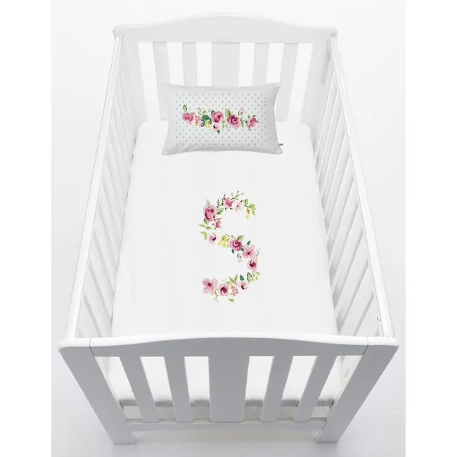 TUYO PRINT - Cubreplumón Cuna Letras Vintage S - Tuyo Print