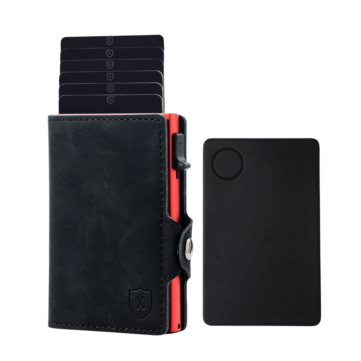 XCLUSIVE - Pack Billetera Tarjetero con Localizador