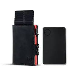 XCLUSIVE - Pack Billetera Tarjetero con Localizador