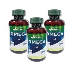 FNL - Super Omega 3 3 Frascos 450 SoftGels