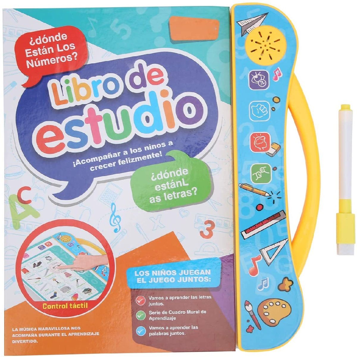 GENERICO - Libro Aprendizaje Interactiva Para Niños Tipo Silabario