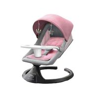 Mecedora Eléctrica Reclinable Bluetooth Rosada