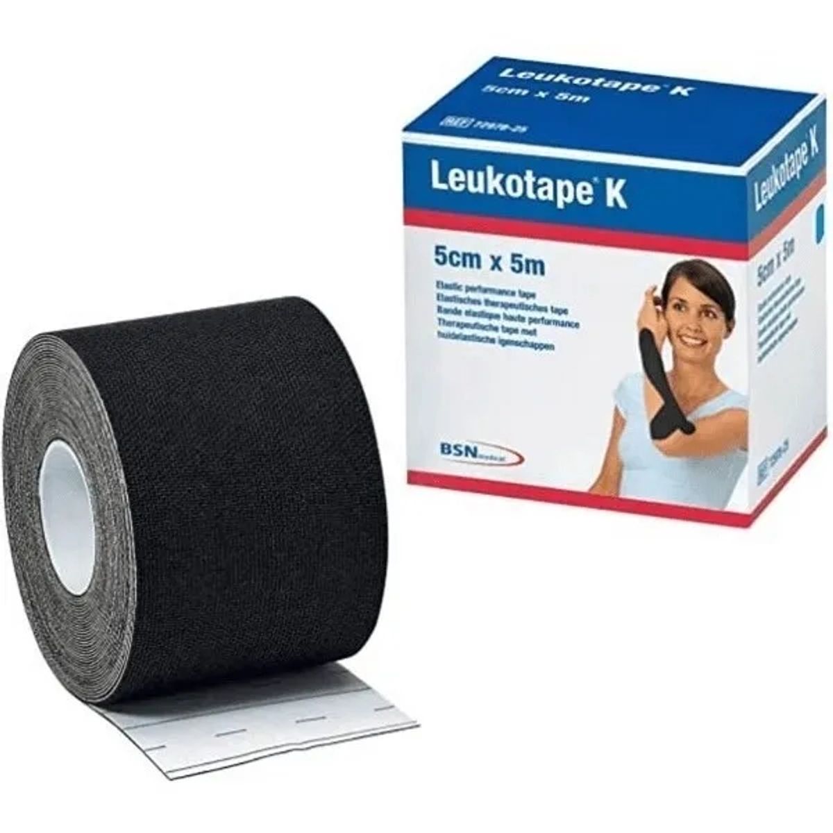 BSN MEDICAL - Leukotape K 5cm X 5m Neuromuscular Bsn Negro
