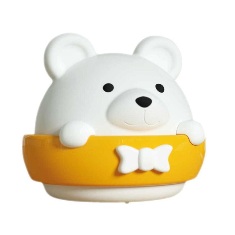 DOMA - Lampara Noctura Infantil Oso Led Con Control Remoto