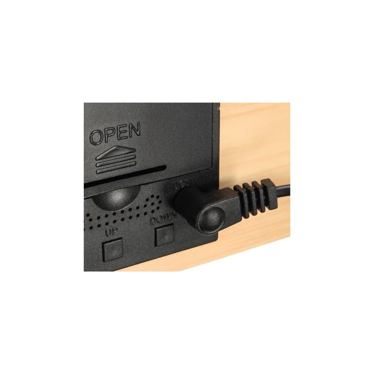 TECNOLAB - Reloj Despertador Digital Led de Madera Tecnolab