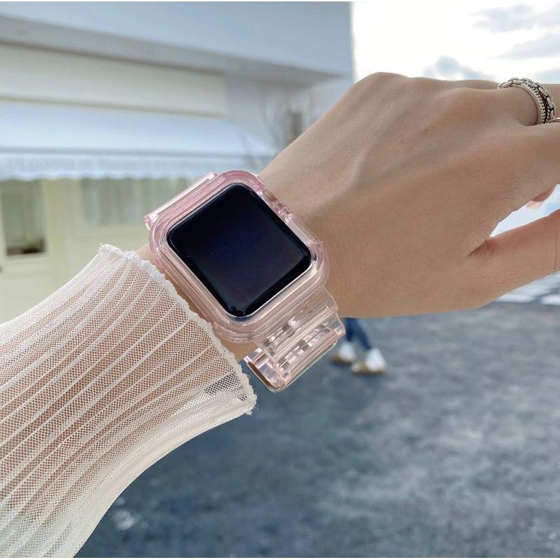 GENERICO - Correa para Apple Watch silicona cambian de color con el sol