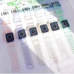 GENERICO - Correa para Apple Watch silicona cambian de color con el sol