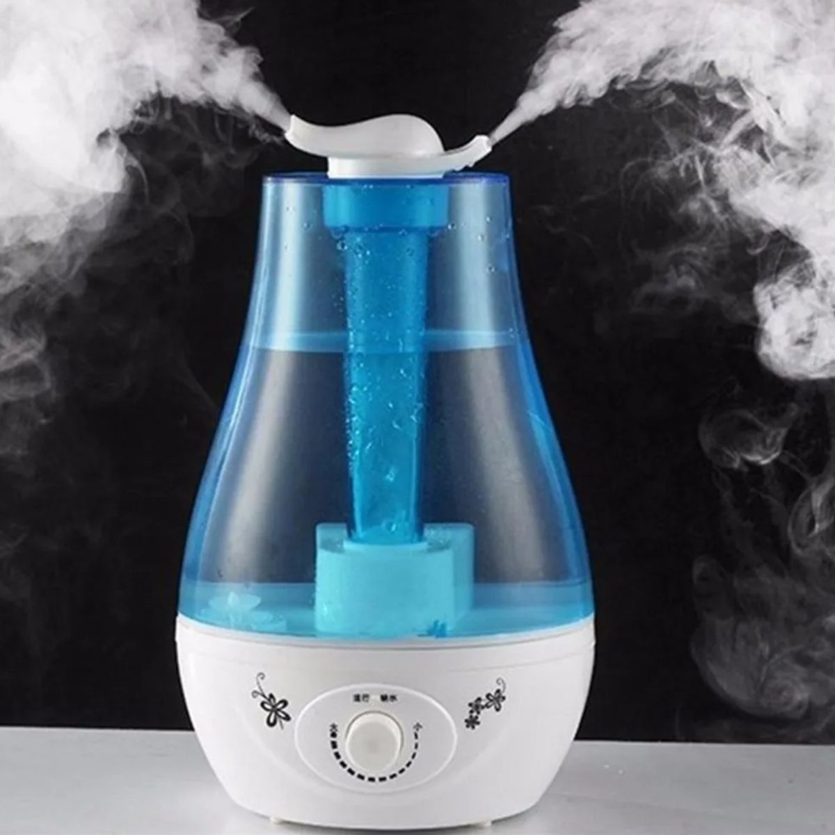 GENERICO - Humidificador De Aire Purificador Y Difusor Aroma Gota Doble