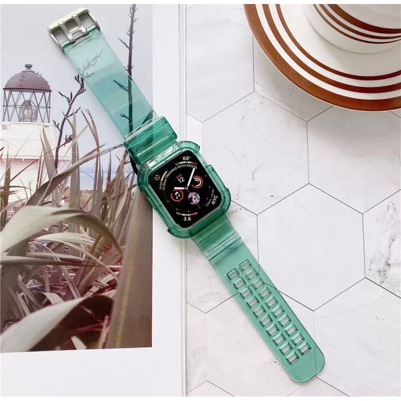 GENERICO - Correa para Apple Watch Silicona 424445 mm