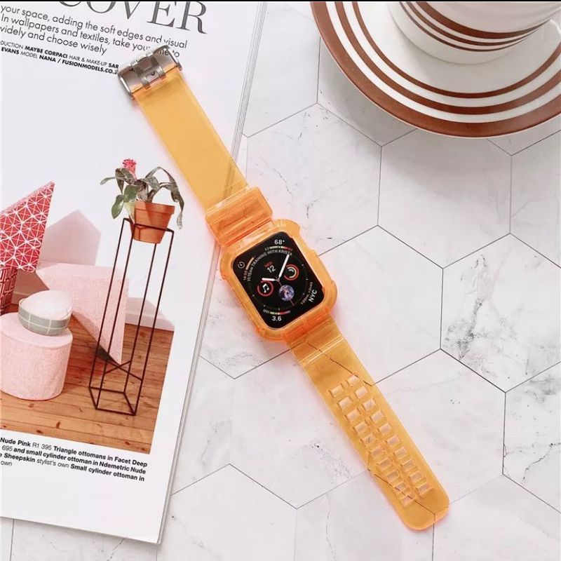 GENERICO - Correa para Apple Watch Silicona 424445 mm