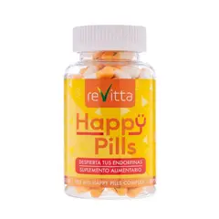 REVITTA WELLNESS - Happy Pills Energía/Vitalidad/Endorfinas/Bienestar 180 cápsulas