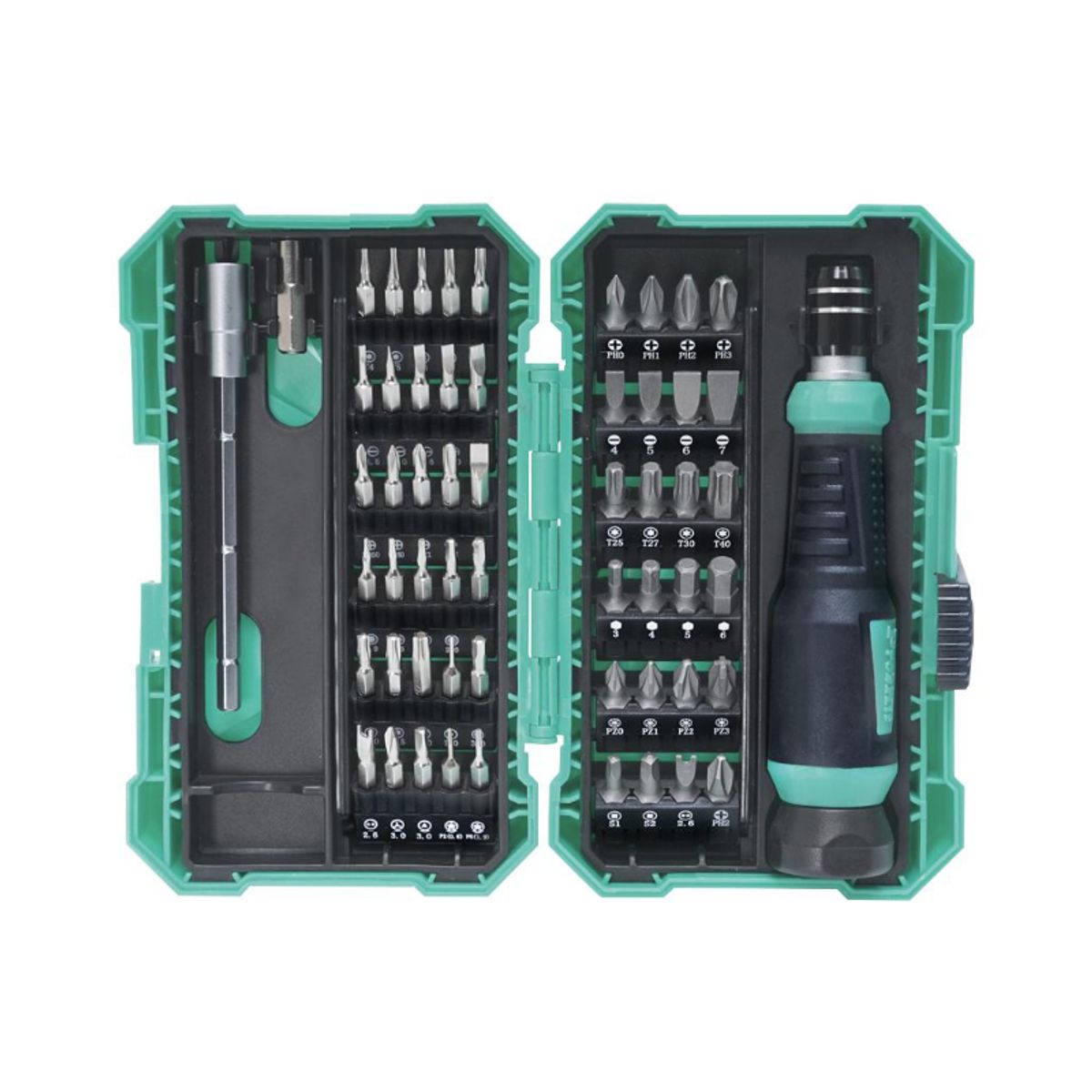 GENERICO - Kit de Destornilladores con 54 puntas intercambiables