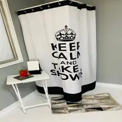 GIOS - Cortina De Baño Keep Calm