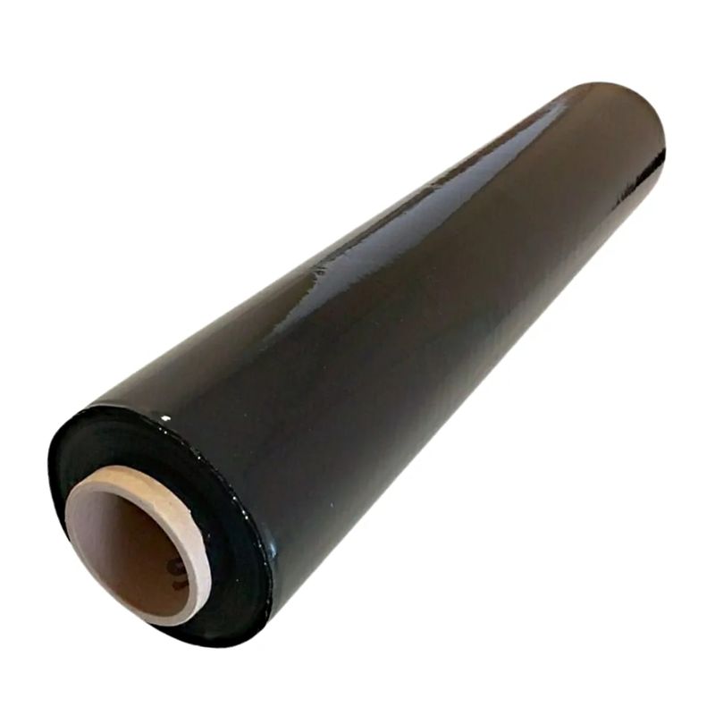 EXOTAPE - Rollo Film Stretch 1.6 KG Negro - 20 Micras