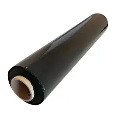 EXOTAPE - Rollo Film Stretch 1.6 KG Negro - 20 Micras