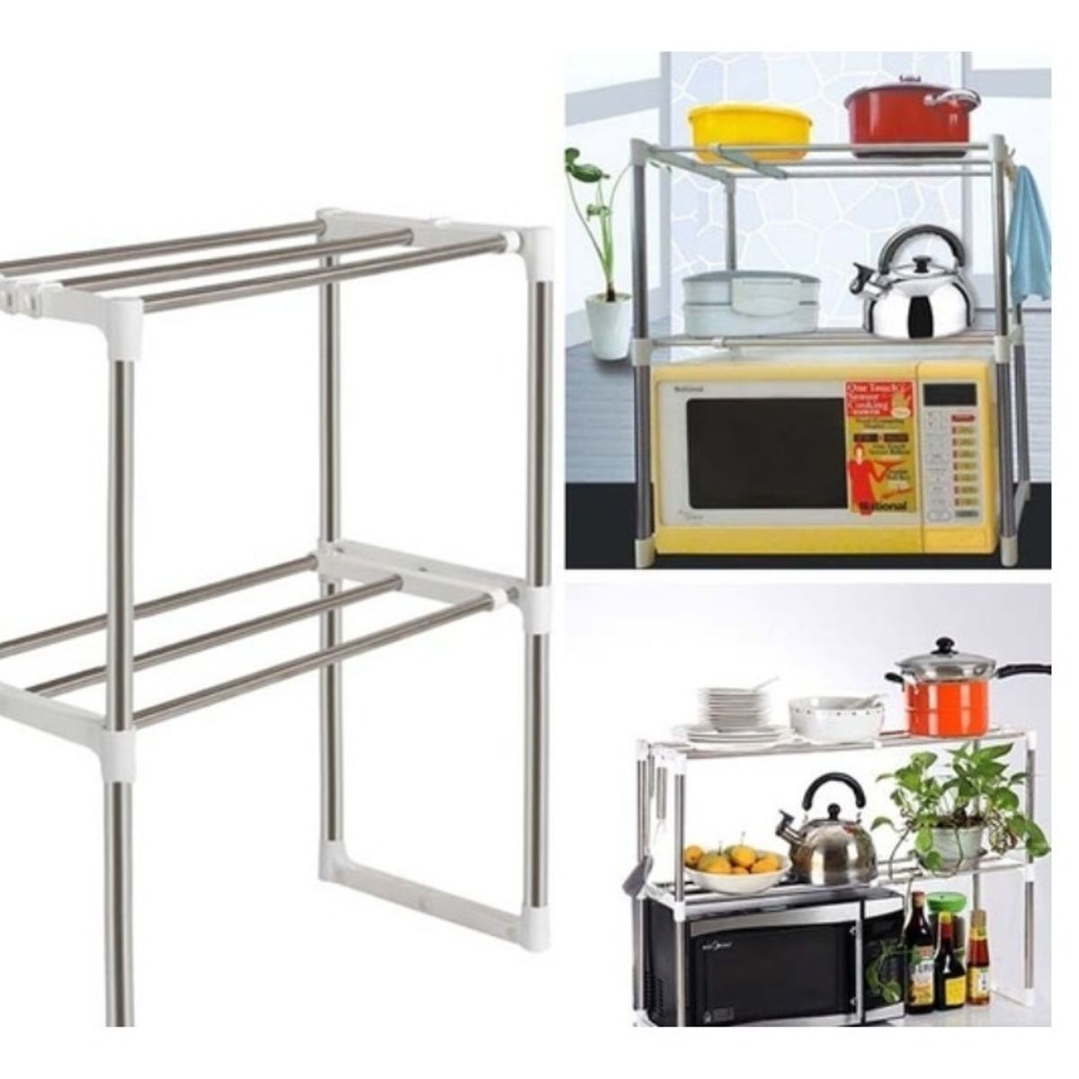 GENERICO - Estante De Cocina Para Horno Microondas Hogar