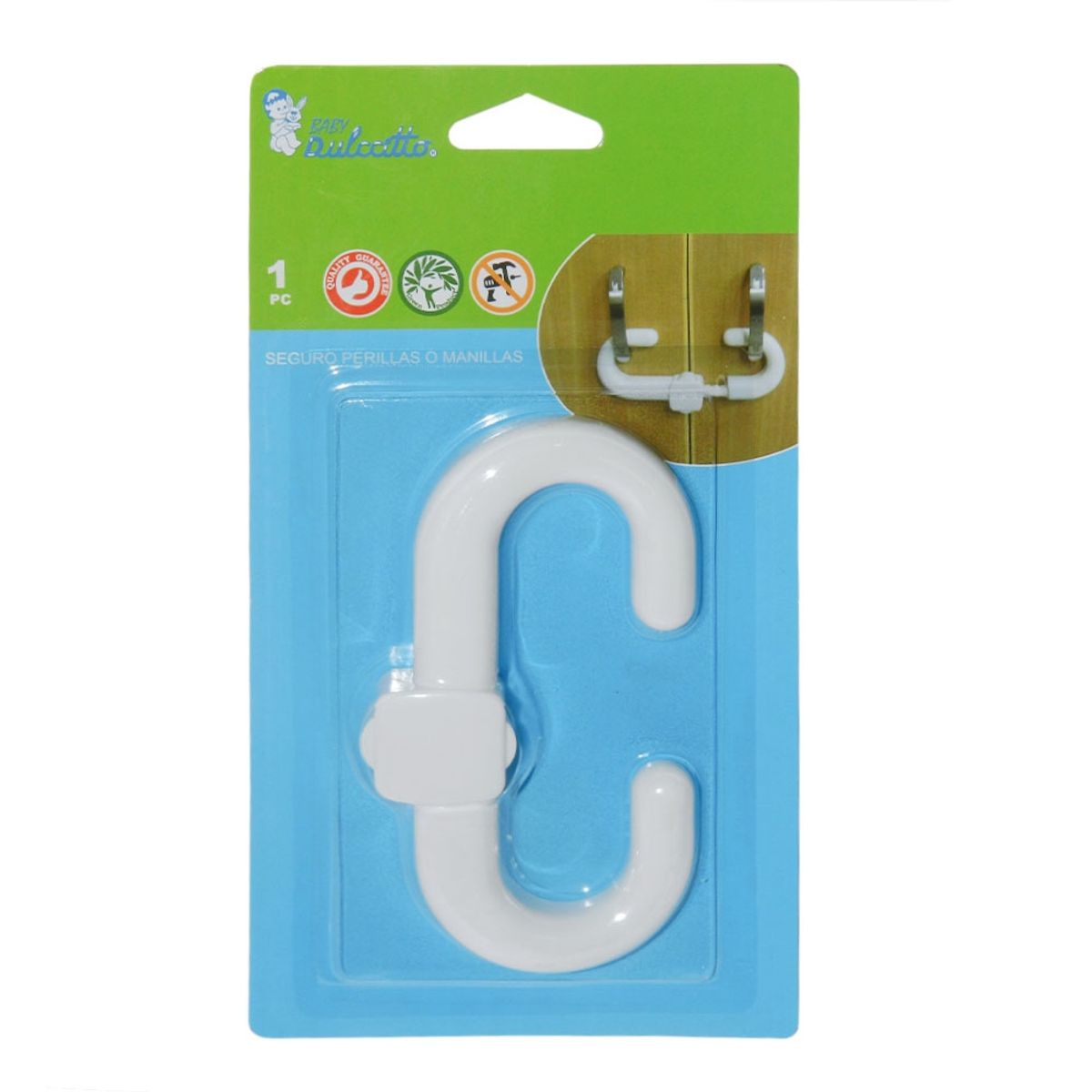 DULCCITTO - Seguro Hermético Ajustable Manillas y Perillas
