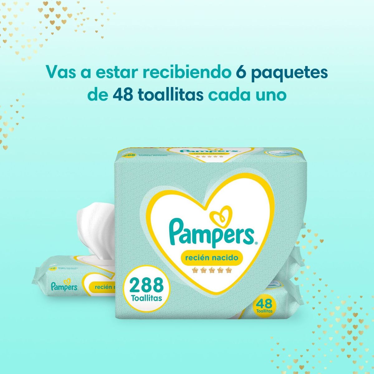 PAMPERS - Toallitas Húmedas Pampers Recien Nacido 288 Un