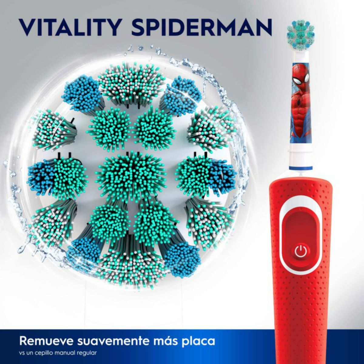 ORAL B - Cepillo de Dientes Electrico Spider-Man 1 un Oral-B