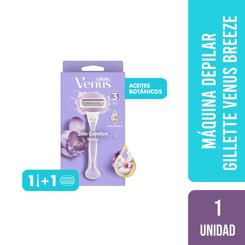 GILLETTE - Máquina de Depilar Venus Breeze 1 un Gillette