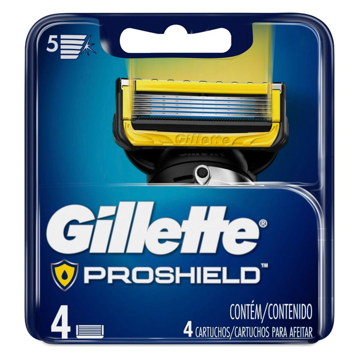 GILLETTE - Repuesto para Afeitar Proshield 4 un Gillette