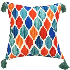 LIVING MARKET - Cojín Folk Rombos 45x45 cm Livig Market